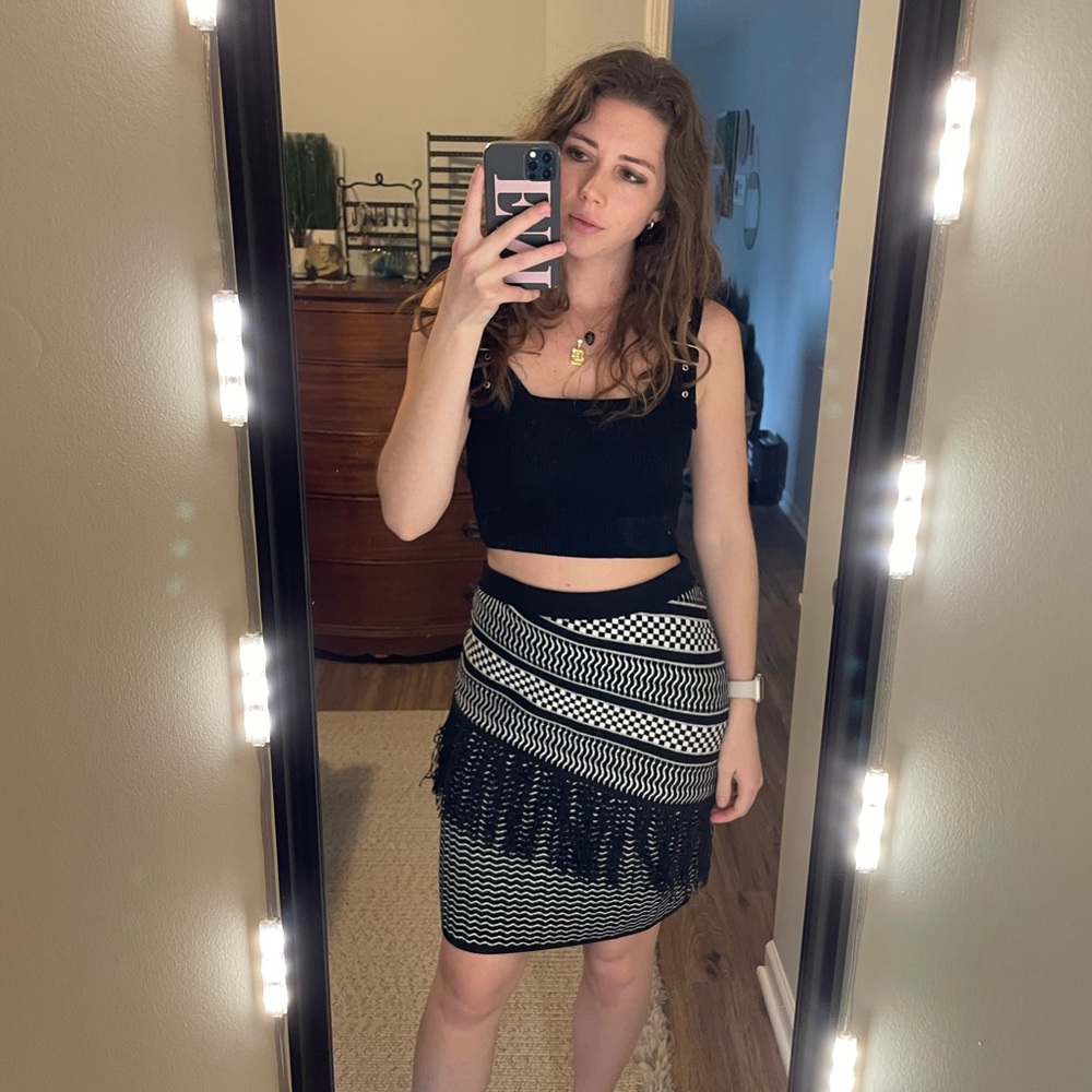 NWOT BCBG Max Azria Brionna knit skirt